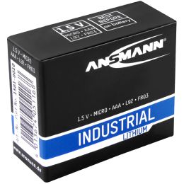 ANSMANN Lithium Batterie Industrial, Micro AAA, 10er Pack