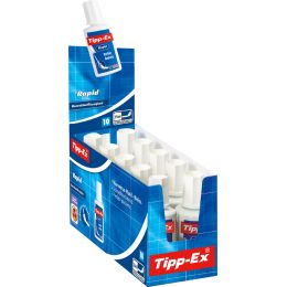 Tipp-Ex Korrekturflssigkeit Rapid, wei, 25 ml, Display