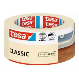 tesa Maler Krepp Classic Abdeckband, 50 mm x 50 m