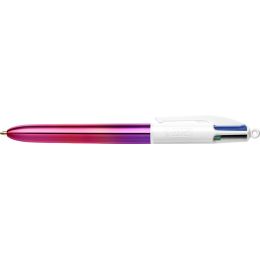 BIC Druckkugelschreiber 4 Colours Gradient, farbig sortiert