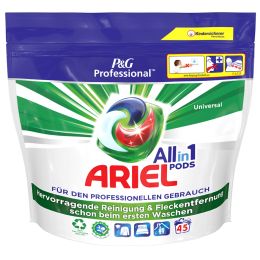 ARIEL PROFESSIONAL All-in-1 Waschmittel Pods Regulär, 90 WL