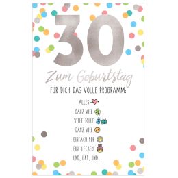 SUSY CARD Geburtstagskarte - 70. Geburtstag Emoji 2