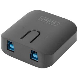 DIGITUS USB 3.0 Sharing Switch, 2 PCs - 1 Endgert, schwarz