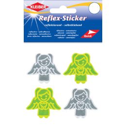 KLEIBER Reflex-Sticker Engel, silber/gelb