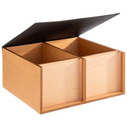 APS Buffetbox TOAST BOX, 360 x 335 x 175 mm, eiche dunkel