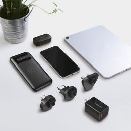 LogiLink USB-Reiseadapter, USB-A & USB-C, GaN-Technolgie