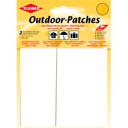 KLEIBER Outdoor-Patches, selbstklebend, 65 x 120 mm, rot