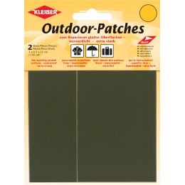 KLEIBER Outdoor-Patches, selbstklebend, 65 x 120 mm, rot