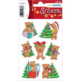 HERMA Weihnachts-Sticker DECOR Christbaumkugeln