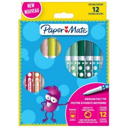 Paper:Mate Fasermaler Kids Colouring, 12er Blister