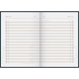 rido id Buchkalender Fabulous, DIN A5, hellgrau, 2024