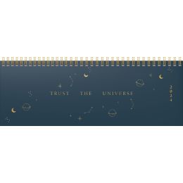 rido id Tischkalender Young Line Universe, 2024, blau