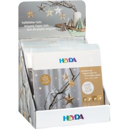 HEYDA Faltbltter-Set Xmas, im Karton-Display