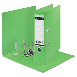 LEITZ Ordner Recycle, 180 Grad, 80 mm, grn