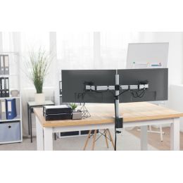 DURABLE Monitorhalterung SELECT fr 2 Monitore, Klemme