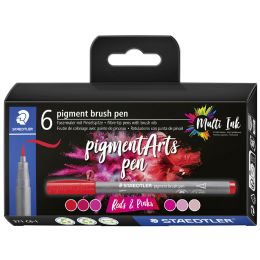 STAEDTLER Fasermaler pigment brush pen Greys & Caramels
