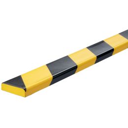 DURABLE Flchenschutzprofil S10, Lnge: 1 m, schwarz/gelb