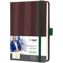 sigel Buchkalender Conceptum Nature Edition 2024, ca. DIN A6