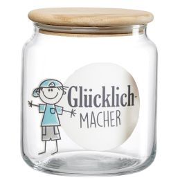 Ritzenhoff & Breker Vorratsglas GLÜCKLICHMACHER, 1,1 Liter