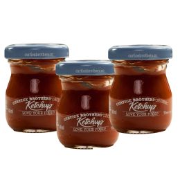 Curtice Brothers Bio Ketchup im Miniglas, 40 ml