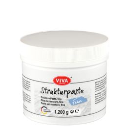 ViVA DECOR Strukturpaste fein, wei, 1.200 g