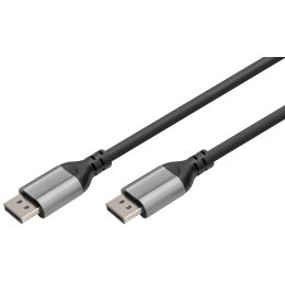 DIGITUS 8K 1.4 DisplayPort Anschlusskabel, 1,0 m, schwarz