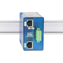 W&T Microwall IO, IP20, Kunststoff-Gehuse, blau