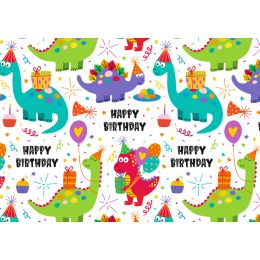 SUSY CARD Geschenkpapier Cute animals grn, auf Rolle