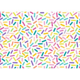 SUSY CARD Geschenkpapier Sprinkles white, auf Rolle
