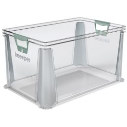 keeeper Aufbewahrungsbox luis, 64 Liter, transparent