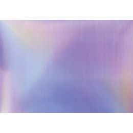 folia Irisierendes Papier, 120 g/qm, 500 x 700 mm, hellblau