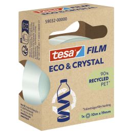 tesa Film ECO & CRYSTAL, transparent, 19 mm x 33 m