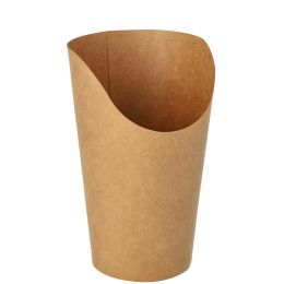 PAPSTAR Wrap-Cup, rund, 470 ml, braun