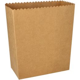 PAPSTAR Popcorn-Box Pappe pure eckig, 2.400 ml