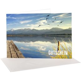 sigel Gutscheinkarten-Set Montain landscapes by seasons