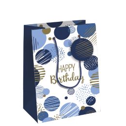 Clairefontaine Geschenktte Happy Birthday blau, klein