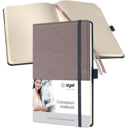sigel Notizbuch Conceptum Design Casual, DIN A5, grau/wei