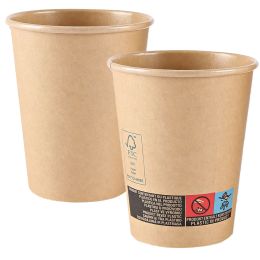 NATURE Star Kraftpapier-Kaffeebecher Kraft, 0,3 l, braun