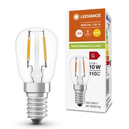LEDVANCE LED-Lampe SPECIAL T26, 1,3 Watt, E14, klar