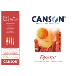 CANSON Zeichenpapierblock Figueras, 420 x 594 mm, 290 g/qm