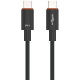 ANSMANN Daten- & Ladekabel, USB-C - USB-C, 0,6 m
