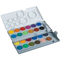 LAMY Deckfarbkasten aquaplus, grau, 24 Farben