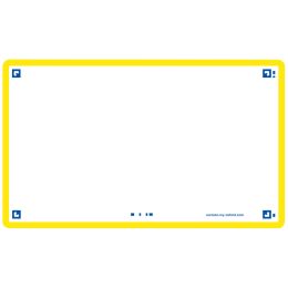 Oxford Karteikarten Flash 2.0, 75 x 125 mm, kariert, gelb