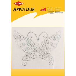 KLEIBER Strass-Applikation XL Schmetterling, 140 x 100 mm