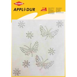KLEIBER Strass-Applikation XL Schmetterling, 140 x 100 mm