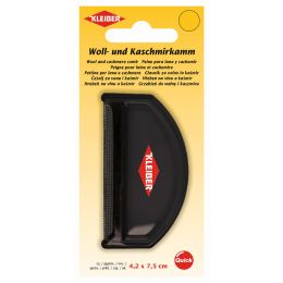 KLEIBER Woll- & Kaschmirkamm, aus Kunststoff, schwarz