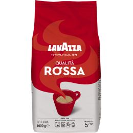 LAVAZZA Kaffee QUALITA ROSSA, ganze Bohne, 1 kg