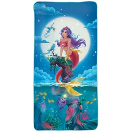 ROTH Kinder-Badetuch Magische Meerjungfrau, 600 x 1.200 mm