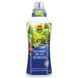 COMPO Buchsbaum- und Ilexdnger, 1 Liter Dosierflasche
