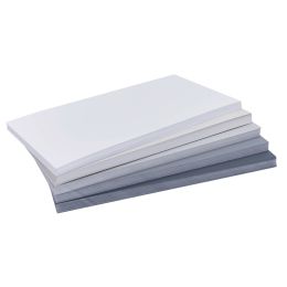 magnetoplan Moderationskarten Grey, 200 x 100 mm